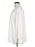 JM Collection Ivory Long Sleeve Henley Size L - photo 5