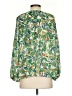 Shein 100% Polyester Green 3/4 Sleeve Blouse Size 4 - photo 2