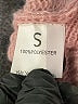 Unbranded 100% Polyester Pink Pullover Sweater Size S - photo 7