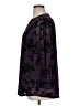 Assorted Brands Black Purple 3/4 Sleeve Blouse Size XL - photo 5