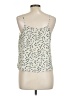 Lush 100% Polyester Ivory Sleeveless Blouse Size L - photo 2