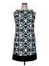 AB Studio Graphic Blue Cocktail Dress Size 14 - photo 1