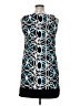 AB Studio Graphic Blue Cocktail Dress Size 14 - photo 2