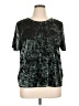 14th & Union Tie-dye Green Short Sleeve Top Size XL - photo 1