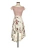 Windsor Floral Pink Ivory Cocktail Dress Size S - photo 1