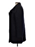 Cole Haan Tweed Blue Black Wool Coat Size 12 - photo 5