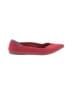 ROTHY'S Color Block Red Burgundy Flats Size 9 1/2 - photo 1