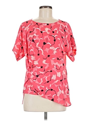 Worthington Short Sleeve Blouse (view 1)