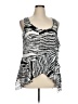 Spense 100% Polyester Silver Tank Top Size XL - photo 1