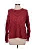Tribal Jeans Chevron-herringbone Red Pullover Sweater Size L - photo 1