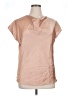 Renee C. Pink Short Sleeve Blouse Size 1X - photo 1