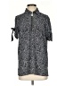MICHAEL Michael Kors Black Short Sleeve Blouse Size XS - photo 1
