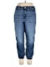 Torrid Solid Blue Jeans Size 20 - photo 1
