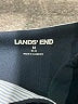 Lands' End 100% Cotton Solid Blue 3/4 Sleeve Button-Down Shirt Size 10 - 12 - photo 3