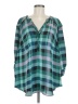 Unbranded Teal Long Sleeve Blouse Size 8 - photo 1