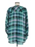Unbranded Teal Long Sleeve Blouse Size 8 - photo 2