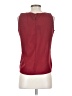 BAYO 100% Polyester Burgundy Sleeveless Blouse Size S - photo 2