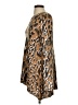Mumu Mellow 100% Polyester Animal Print Brown Pullover Sweater Size S - photo 5