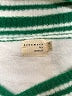 Debut 100% Polyester Stripes White Pullover Sweater Size Med - Lg - photo 7