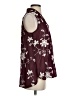 ECI Burgundy Sleeveless Blouse Size S - photo 4