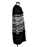 BCBGeneration 100% Cotton Graphic Black Casual Dress Size XS - photo 4