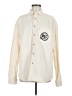 ASOS Design 100% Cotton Ivory Long Sleeve Button-Down Shirt Size M - photo 1