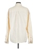 ASOS Design 100% Cotton Ivory Long Sleeve Button-Down Shirt Size M - photo 2