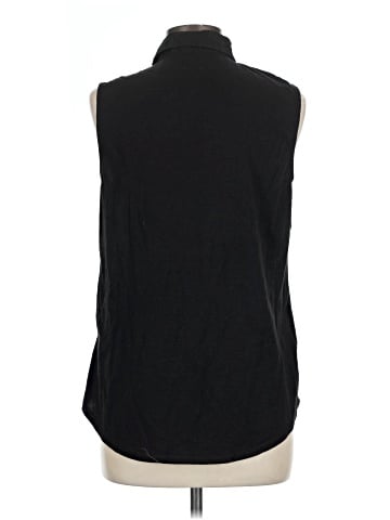 SONOMA life + style Sleeveless Button-Down Shirt (view 2)