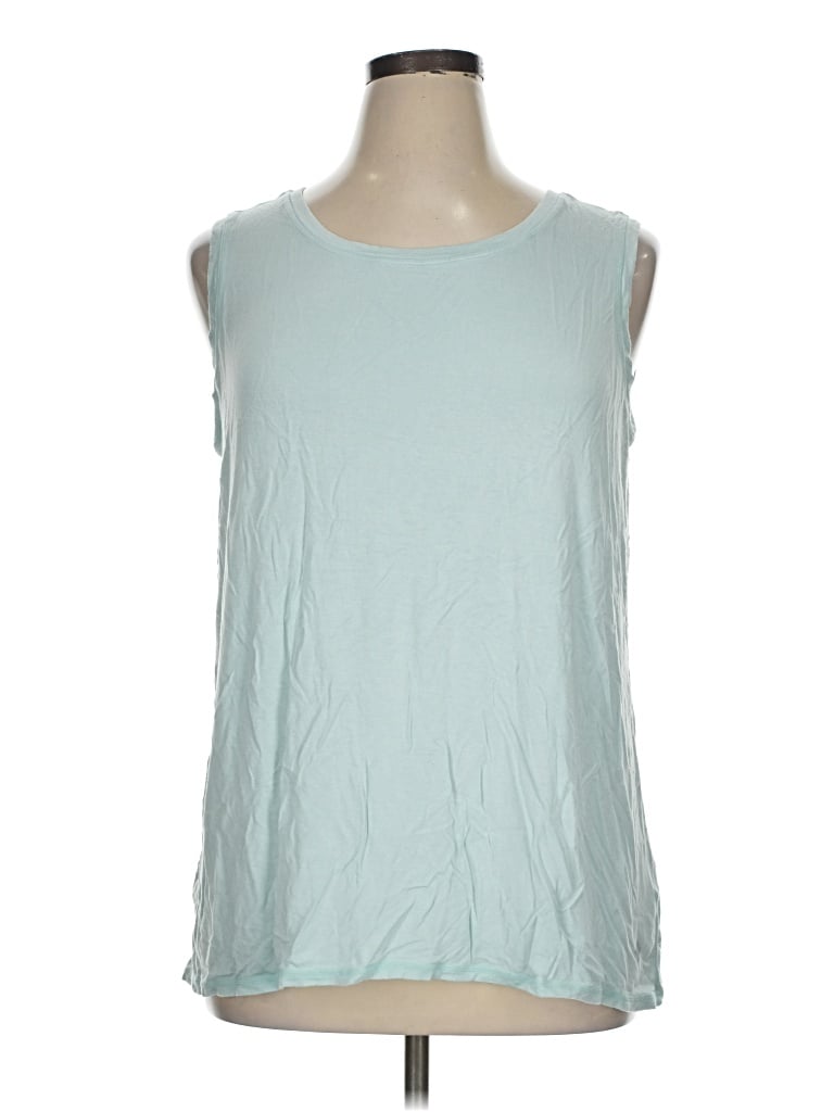 Pre-owned Lularoe Sleeveless T-shirt In Teal