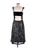 Kensie 100% Polyester Tweed Silver Cocktail Dress Size 8 - photo 2