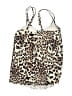 Swim Solutions Animal Print Ivory Swimsuit Top Size 8 - photo 2