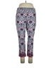 Ann Taylor LOFT Print Blue Active Pants Size 14 - photo 1