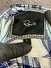 Rails 100% Rayon Plaid Silver Sleeveless Button-Down Shirt Size L - photo 7