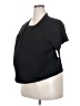 Old Navy 100% Cotton Black Active T-Shirt Size XXL Maternity - photo 1