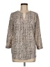 dalia 100% Polyester Tweed Gray 3/4 Sleeve Blouse Size M - photo 1
