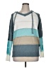 Unbranded 100% Acrylic Color Block Teal Pullover Sweater Size XL - photo 1