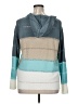 Unbranded 100% Acrylic Color Block Teal Pullover Sweater Size XL - photo 2