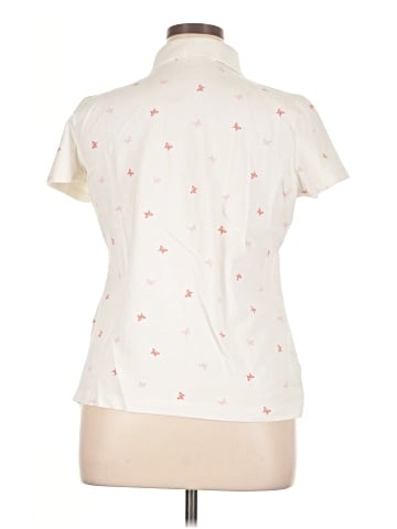 Basic Editions Short Sleeve Blouse (view 2)