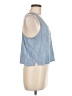 Stars Above Blue Sleeveless Top Size M - photo 4