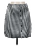 by the way. Houndstooth Gray Casual Skirt Size S - photo 1