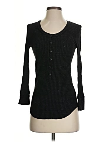 David Lerner Long Sleeve Henley (view 1)
