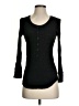 David Lerner Black Long Sleeve Henley Size XS - photo 1