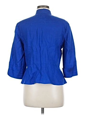 Jones New York Signature 3/4 Sleeve Button-Down Shirt (view 2)