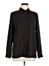 Doncaster Collection 100% Polyester Brown Black Long Sleeve Blouse Size 6 - photo 1