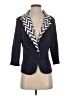 Unbranded Chevron-herringbone Blue Blazer Size S - photo 1