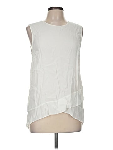 Lord & Taylor Sleeveless T-Shirt (view 1)