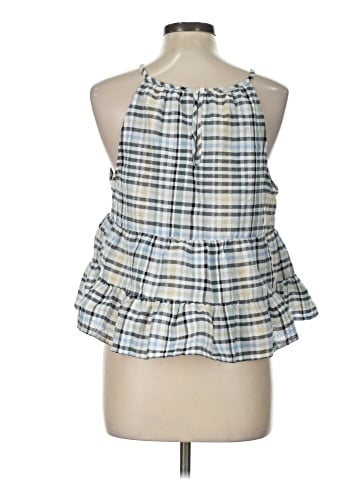 Blu Pepper Sleeveless Blouse (view 2)