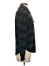 Paige Plaid Teal Long Sleeve Button-Down Shirt Size XS - photo 4