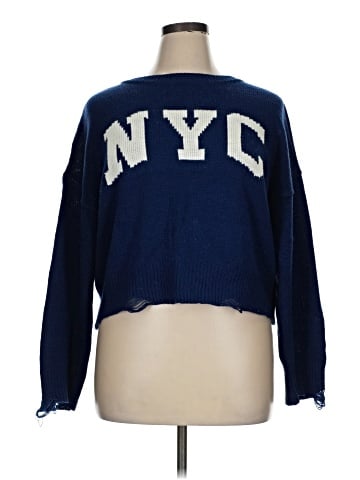 No Comment Pullover Sweater (view 1)