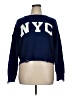 No Comment 100% Acrylic Blue Pullover Sweater Size XL - photo 1